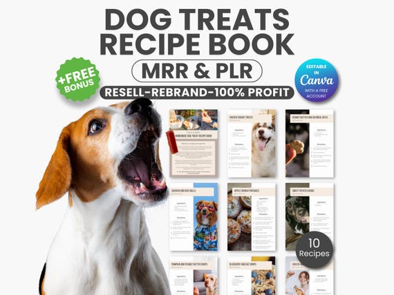 Homemade Dog Treats Recipe Book
