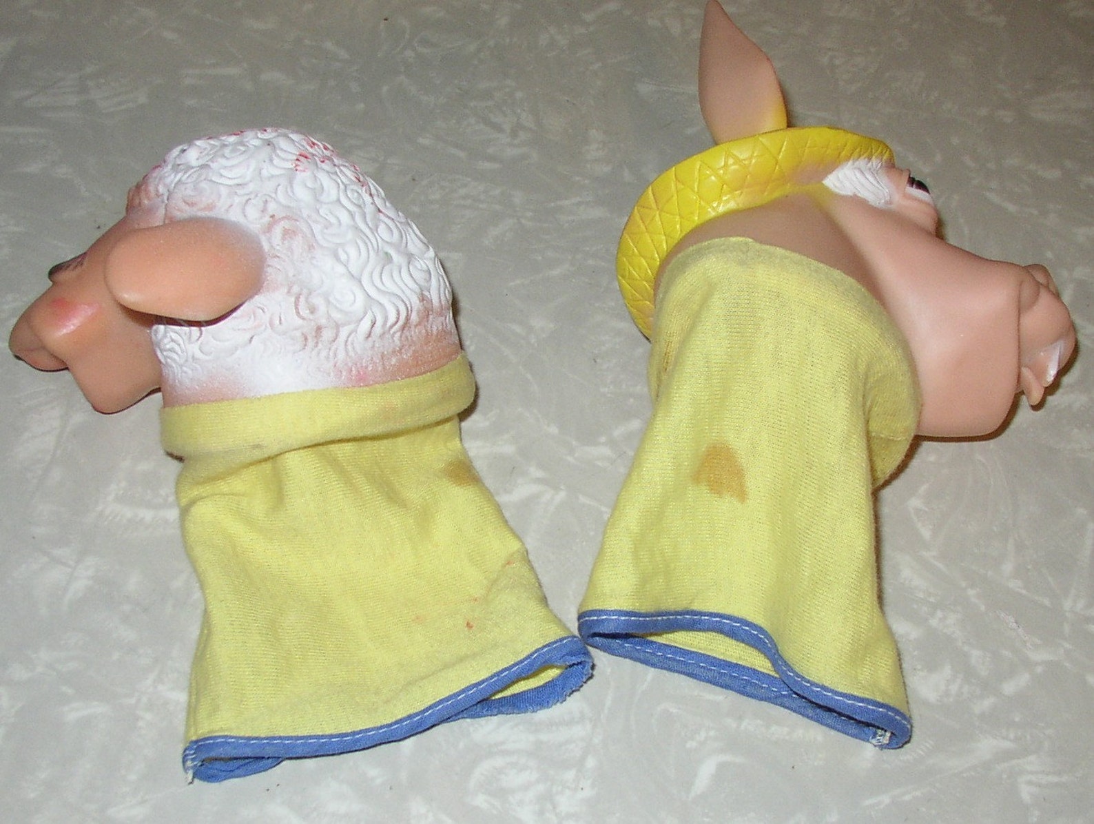 Vintage Lamb Chop and Donkey Hand Puppets Sherri Lewis Etsy