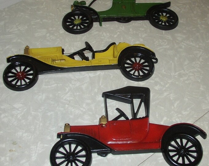 Midwest Metal Car Plaques Set of 3 Etsy