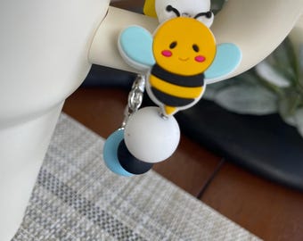 Tumbler Cup / Purse / Backpack Bee Themed Charm Set