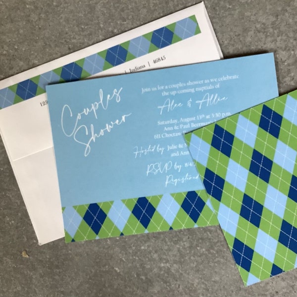 Golf Wedding Shower Invitations Etsy