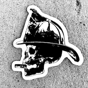 Maltese Dog Collectibles Black Firefighter Maltese Cross Stickers - 3-Pack IAFF Fire Department Shield Decals Collectible Mining Stickers & Decals