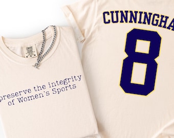 Sophie Cunningham , Preserve The integrity of Women's Sports Fan Gift, Women's Basketball Fan Shirt, Game Day Tee, Hoop Shirts