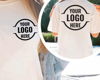 Custom Logo Shirts, Personalized Logo Shirt, Custom Design Shirt, Custom Text Shirt, Business Logo, Team Logo Shirts, Brand Logo T-Shirt