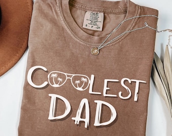 Comfort Colors® Coolest Dad Shirt, Cool Dads Club Shirt, New Dad Shirt, Father’s Day Gift,Best Dad Shirt,Favorite Dad Gift,Gift for Cool Dad