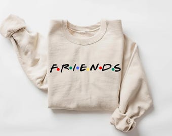 Sudadera de Friends, camiseta de Friends, sudadera de viaje de Friends, sudadera de viaje a Disney, sudadera de moda para fans de Friends, jersey de regalo de Friends