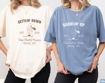 Comfort Colors® Texas Bachelorette Shirts, Custom Last Rodeo Tshirt, Western Bridal Party, Cowgirl Bach, Country Bachelorette Party