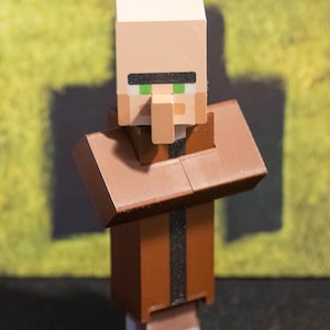Villager figurine - Minecraft-themed