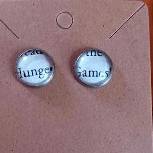 Mockingjay Cabochon Earrings
