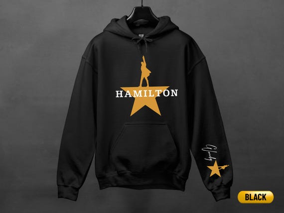 Personalized Hamilton Hoodie: American Musical Shirt, Adult & Youth Tee