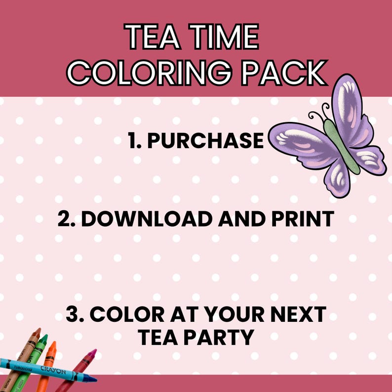 Tea Party Coloring Pages Printable for Kids, Tea Time Activity Pages ...