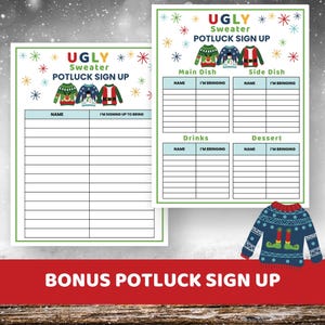 Ugly Sweater Left Right Christmas Game, Pass the Gift Game, Icebreaker