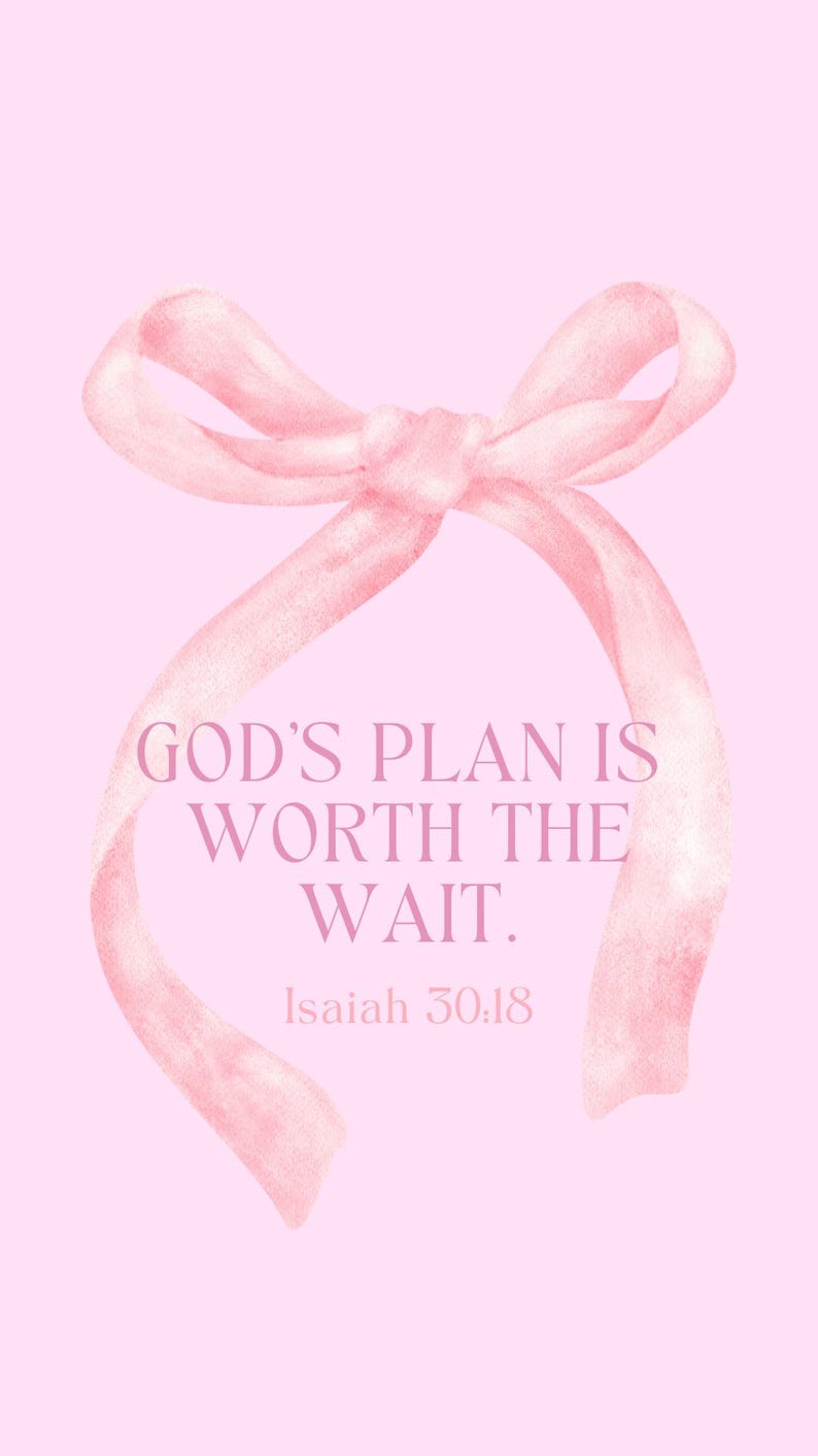 God’s Plan is Worth the Wait - Etsy