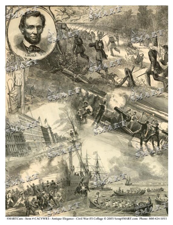 Civil War Authentic Circa 1865 Full Sheet on a Digital Etsy