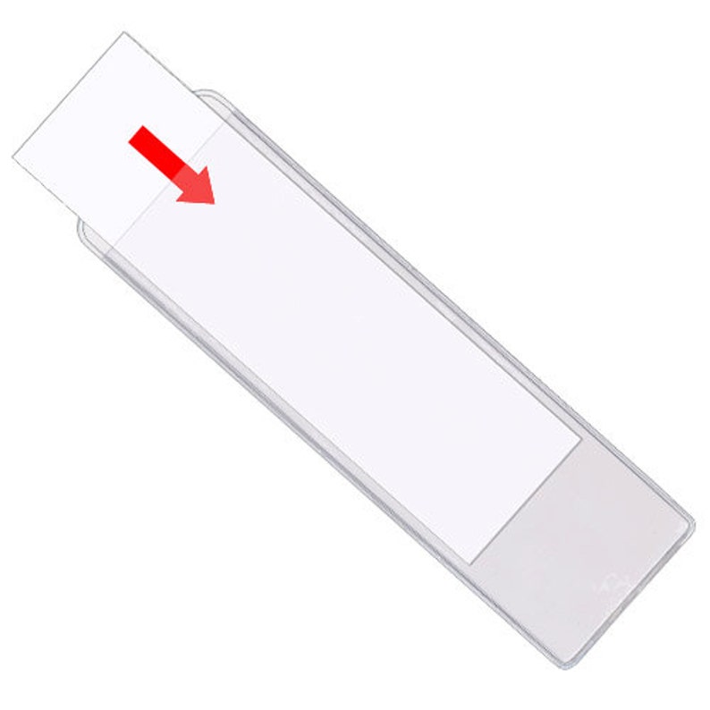 Bookmark Covers/Holders with Tassle Hole Clear Plastic Etsy