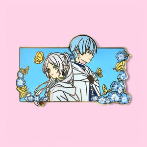 Frieren x Himmel hard enamel pins | Anime Brooch for Bag, Clothes, Cosplay, Valentine&#39;s Gifts | Manga Fan itabag pin accessory