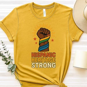 Hispanic heritage strong, Hispanic Heritage Month, Latina Women, Mexican Patriotic, Mexicana Latino Pride, Hispanic Gift, Hispanic Flags