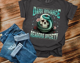 Dark Romance Readers Society Tee | Bookish | BookTok |
