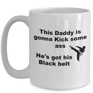 Martial arts dad, karate, jiu-jitsu, muay thai, taekwondo,judo,kung fu gift mug