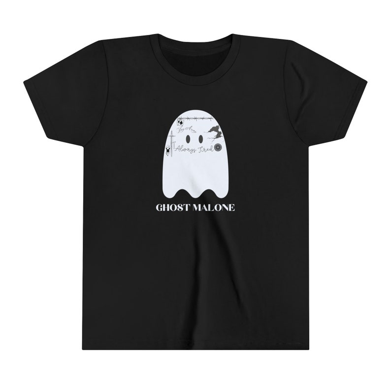 Youth Short Sleeve Tee Ghost Malone image 3