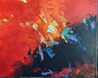 Original Abstract Acrylic Art