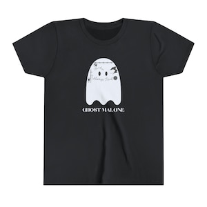 Youth Short Sleeve Tee Ghost Malone image 1