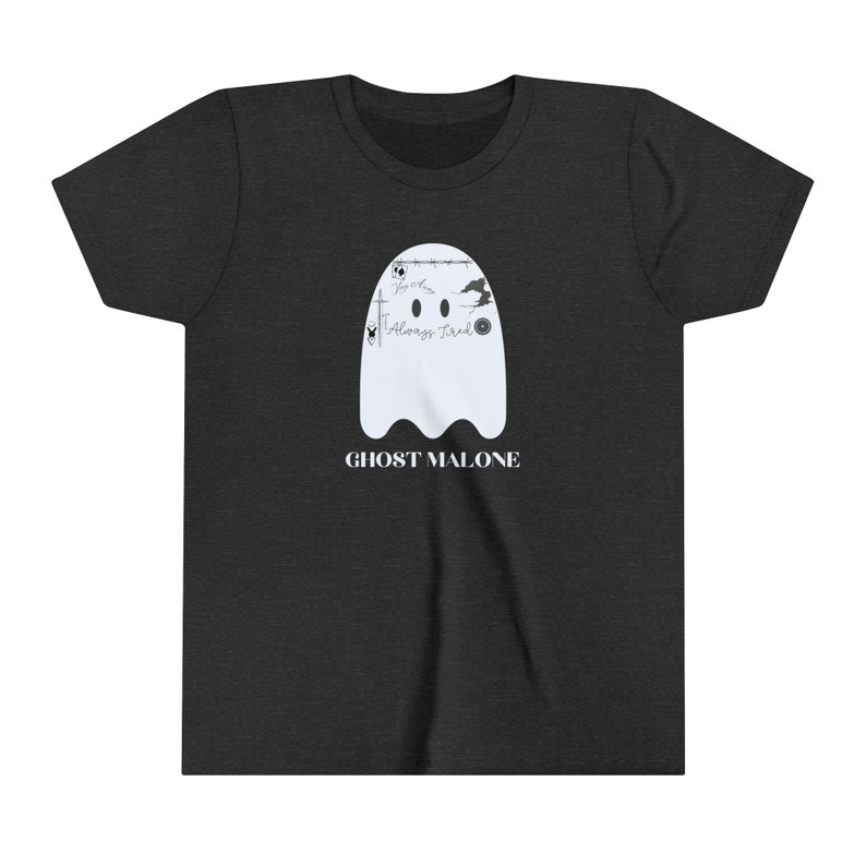 Youth Short Sleeve Tee Ghost Malone image 5