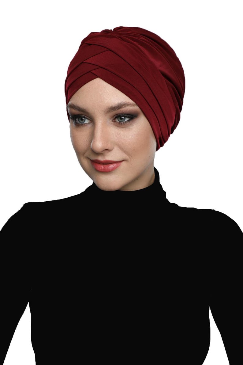 tied turban