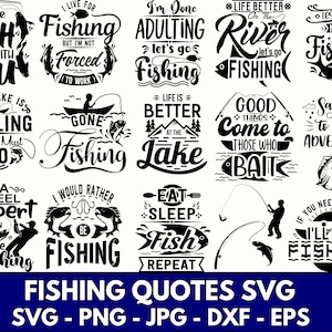 Fishing svg bundle cricut cut files free commercial use fishing png bundle for shirt fishing design bundle fisher silhouette vector clipart