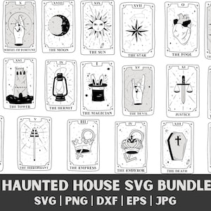 Tarot cards Svg, Witch tarot svg, Major Arcana svg, Celestial Tarot Svg, Sun svg, Fortune teller Svg, Tarot deck Svg, , Eps, Dxf, Png