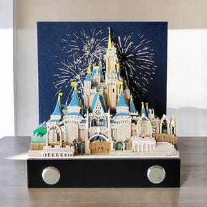 Blocco note 3D, blocco note con favole del castello, accessori di carta kawaii, regalo per bomboniere