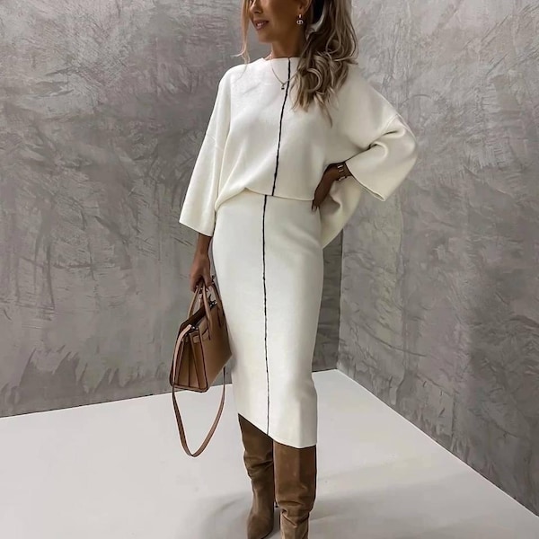 Knitted 2 piece Set