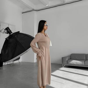 black dress long sleeve formal Unique Vintage Plus Size Black Long Sleeve Devon Swing Dress