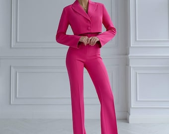 Casual Women Suit, Womens 2 Piece Suit, Classic Business Suit, Casual Suit, Office Set Suite, Womens Suit Set, Woman Business Suit, Pants Suit