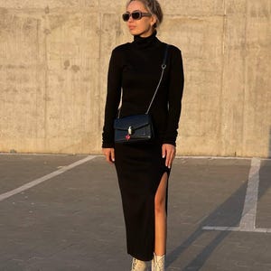How To Wear Combat Boots With Dresses Knitted White Winter Long Women Classic Maxi Sweater Long How To Wear Combat Boots With Dresses Knitted White Winter Long Women Classic Maxi Sweater Long
