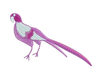 Bird Embroidery Design Digital Download | Machine Embroidery File | Wilcom PES EXP JEF Formats | Instant Download | Bird Stitch Pattern