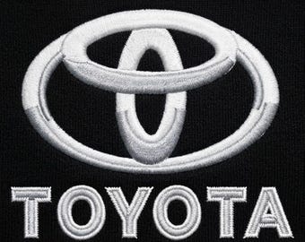 Toyota Emblem Machine Embroidery Design – Automotive Logo Stitch File (Digital Download)