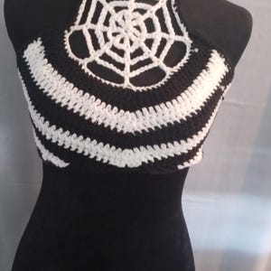 Crochet Spiderweb Top