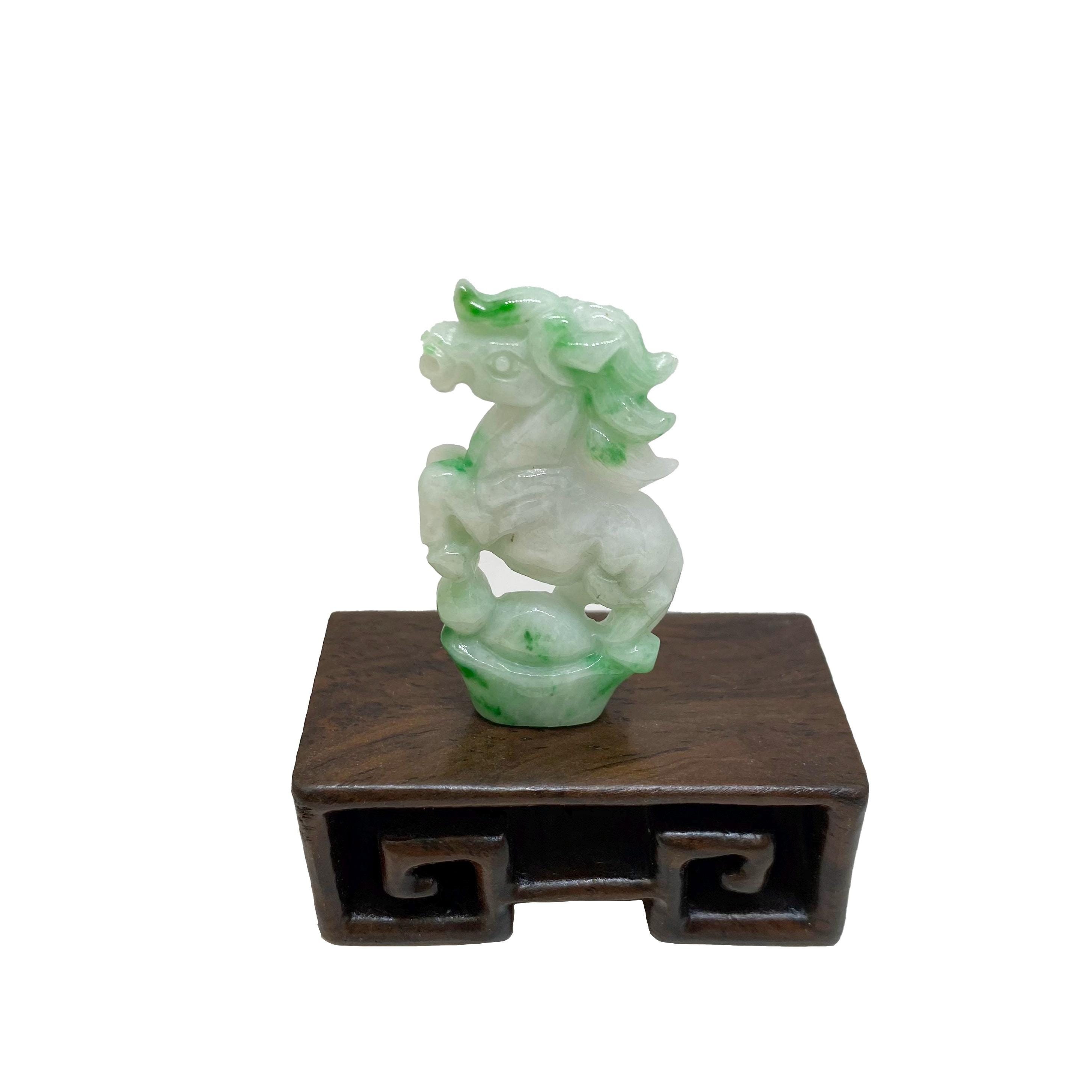 馬の翡翠像 - Etsy 日本