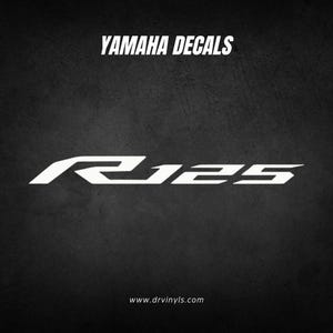 Yamaha R125 Decal | Aftermarket Vinyl Decals x2