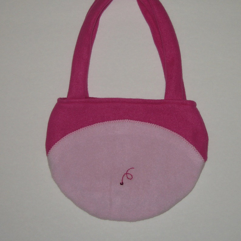 Pig Purse, Piggy Bag, Toddler Girl Children Purse, Animal Fleece Purse ...