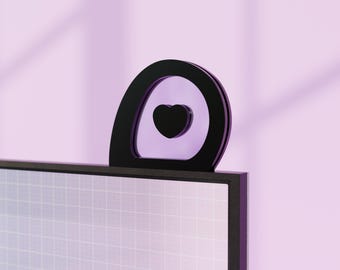 Screen Ears, Cat Ears For Monitors, Kawaii Cat Ears, Cute PC Gaming & Office Accessories, Desk Décor, Screen Topper, Monitor Accessories