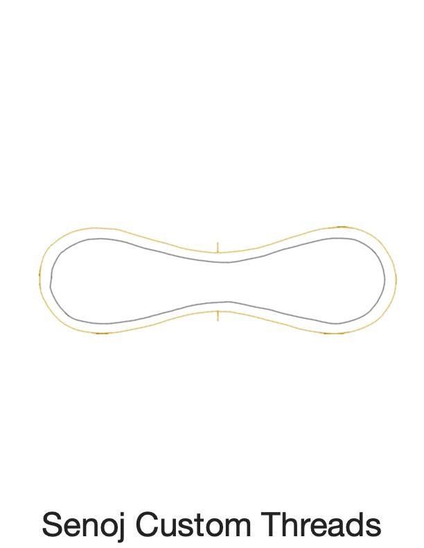 Baseball Embroidery Template