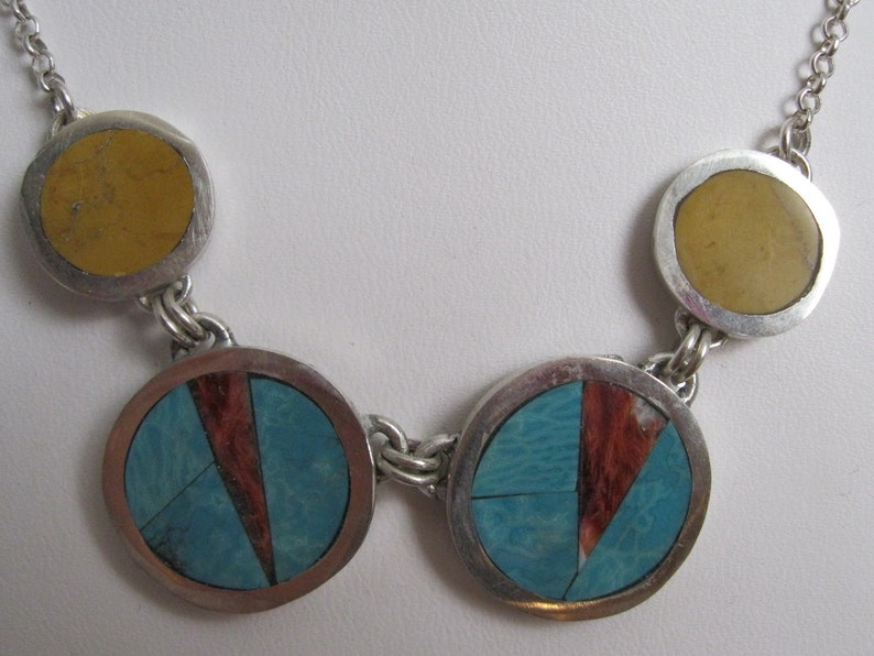 4 Circle Necklace image 1