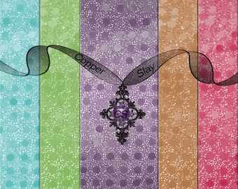 Pastel Sequin Digital Paper Collection