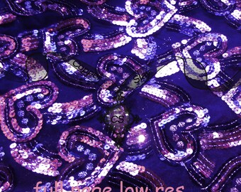 Sequin Hearts  Digital Paper Collection (Vivid)