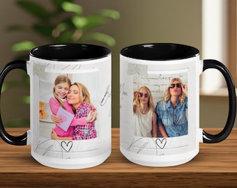 Mug Mom | Muttertasse | Fototasse Mama | Personalisiertes Geschenk Mama | Muttertagstasse | Maßgeschneiderte Tasse Mütter
