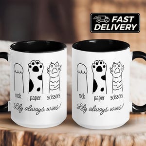 Tazza regalo per gatti con scritta divertente, idea
