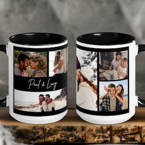 Caribu Design Tazza Personalizzata Con Foto E Testo – Rullino Fotografico – 325 Ml – Prodotta In Italia