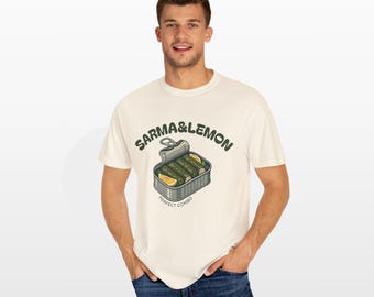 Sarma & Lemon Shirt • Mediterranean Food Tee • Comfort Colors Graphic Tee • Foodie Gift • Turkish Cuisine Top